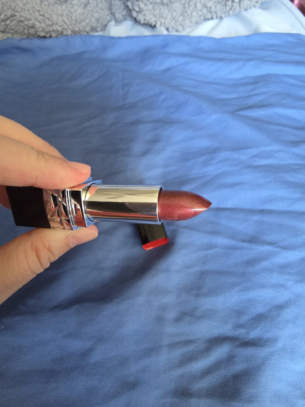 Dior Rouge Satin Lipstick — 976 Daisy Plum (Plum) New No Box